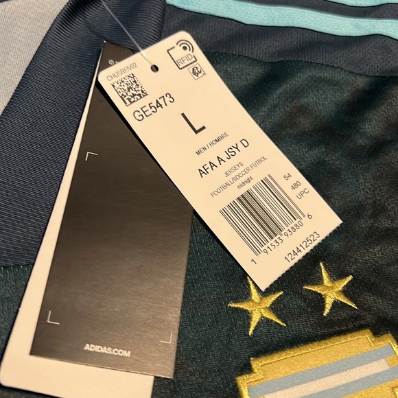 Argentina 🇦🇷 #10 Lionel Messi 2020-21 Adidas away jersey - Picture 4 of 11